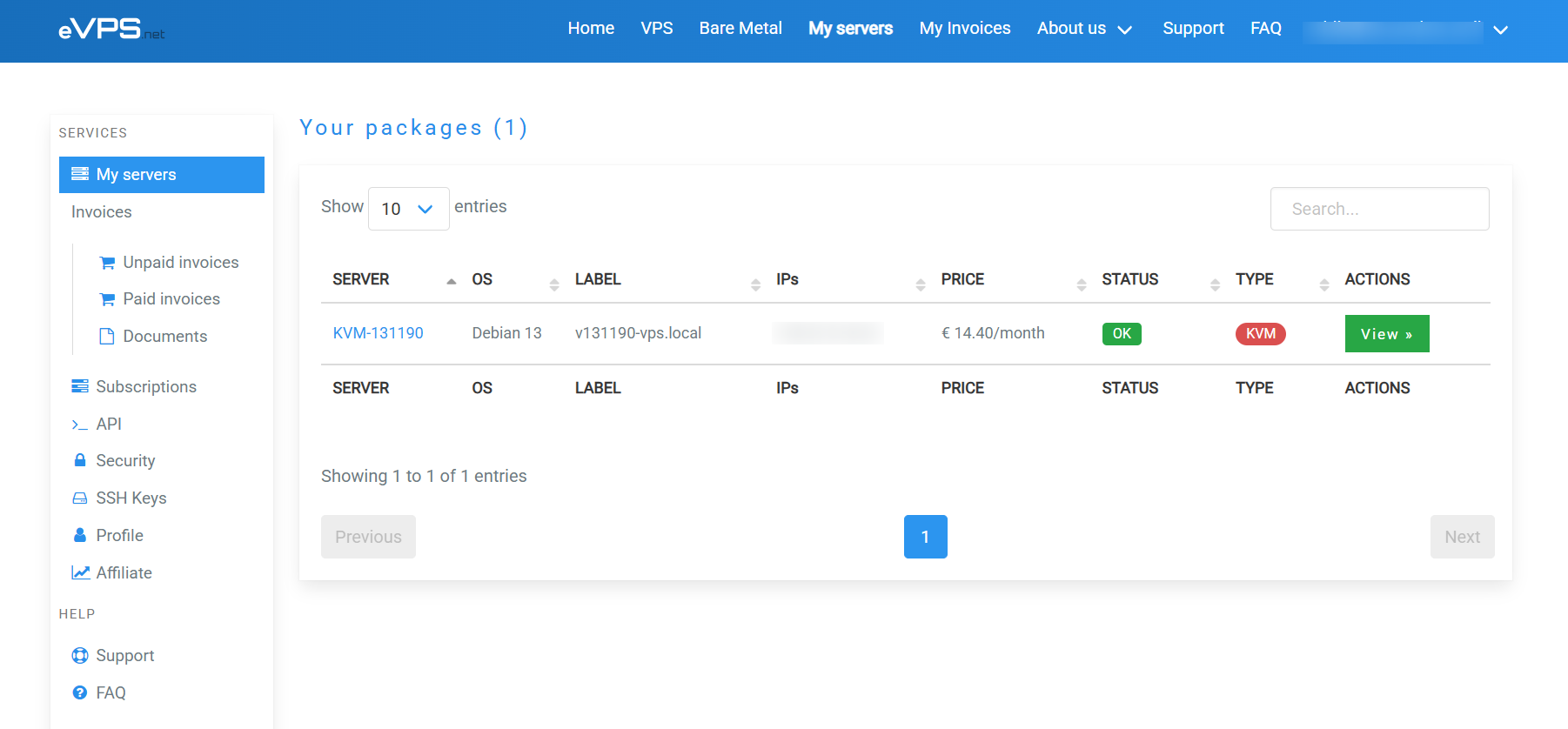 eVPS review