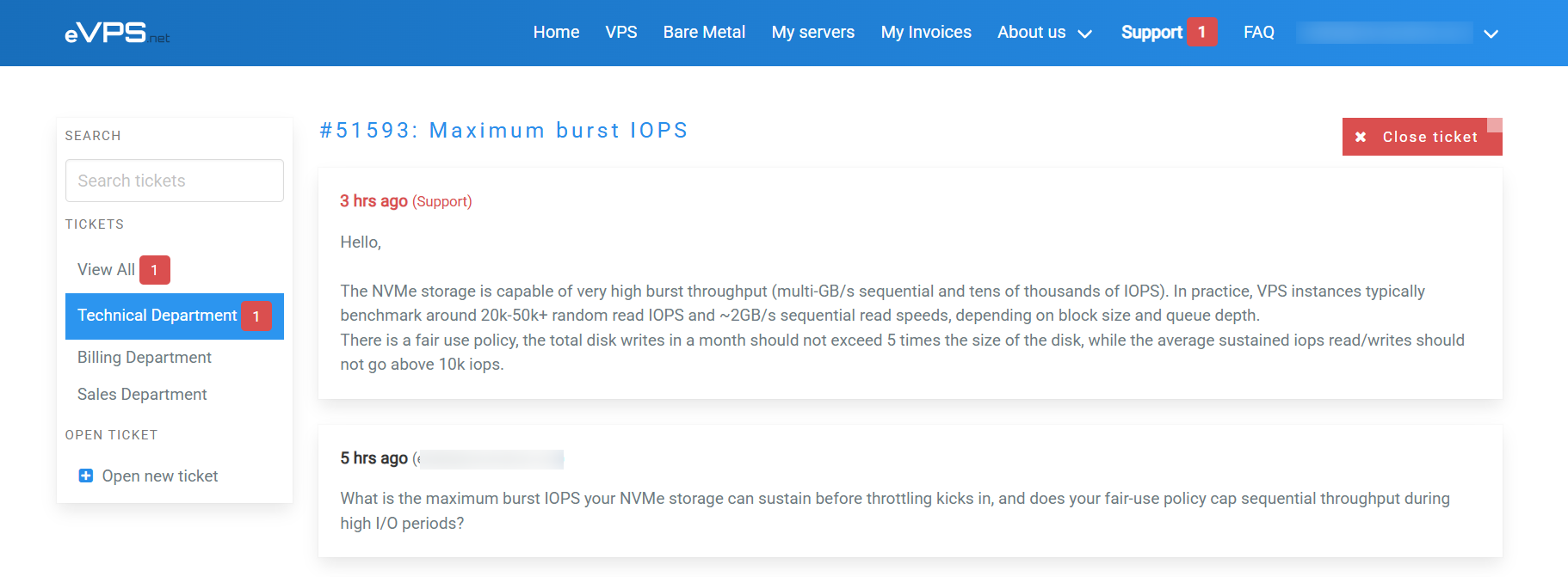 eVPS: Top 25 VPS Hosting