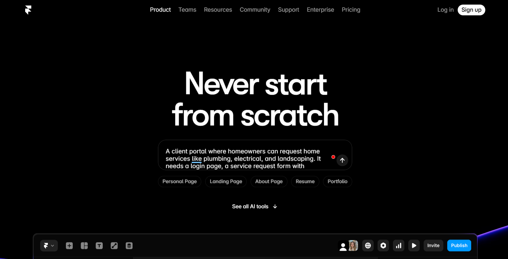 Framer naspram Wix