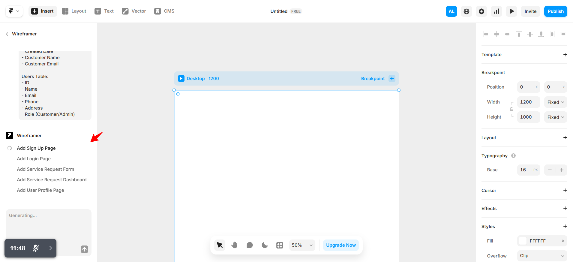 Framer naspram Wix
