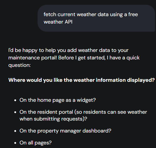 screenshot of the AI chat conversations