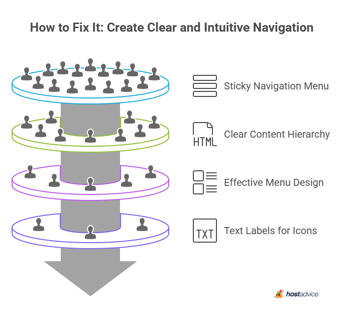 How to Fix It: Create Clear and Intuitive Navigation