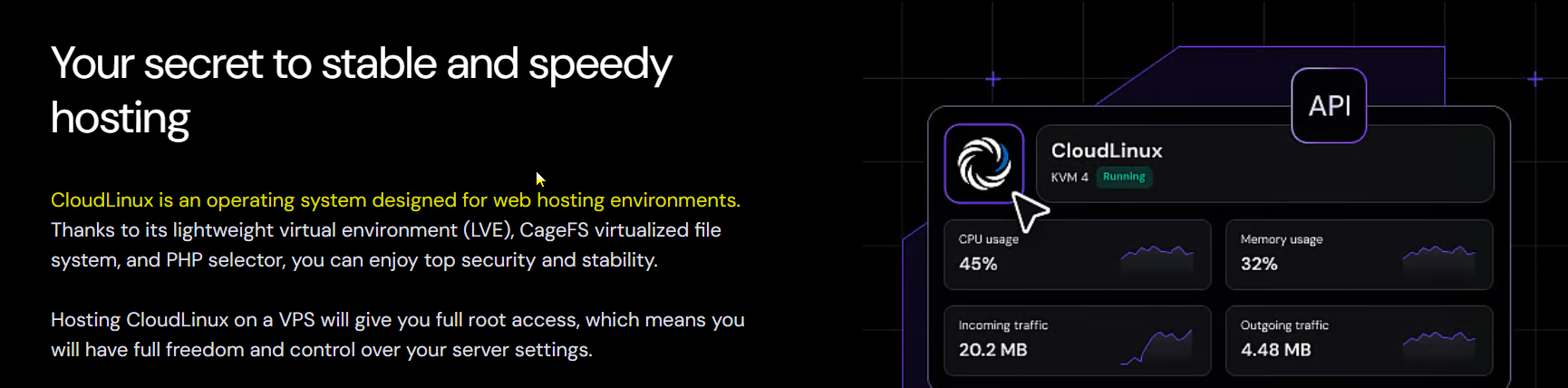 CloudLinux shared hosting account isolation on Hostinger