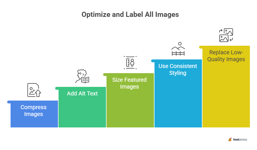 Optimize and Label All Images