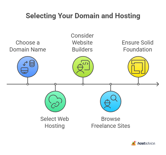 Selecting Your Domain and Hosting