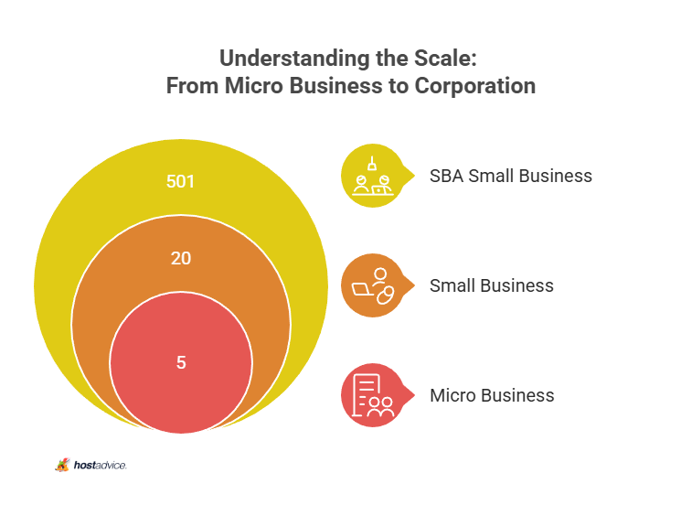 Understanding the Scale: From Micro Business to Corporation