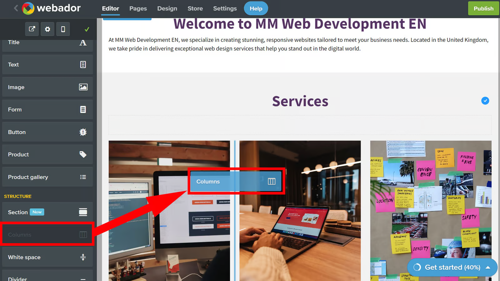 Webador vs Wix