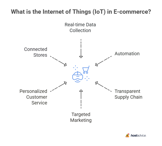 What is the Internet of Things (IoT) in E-commerce?