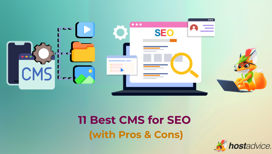 11 Best CMS for SEO (with Pros & Cons) blog