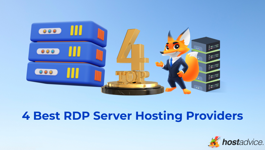 4 Best RDP Server Hosting Providers