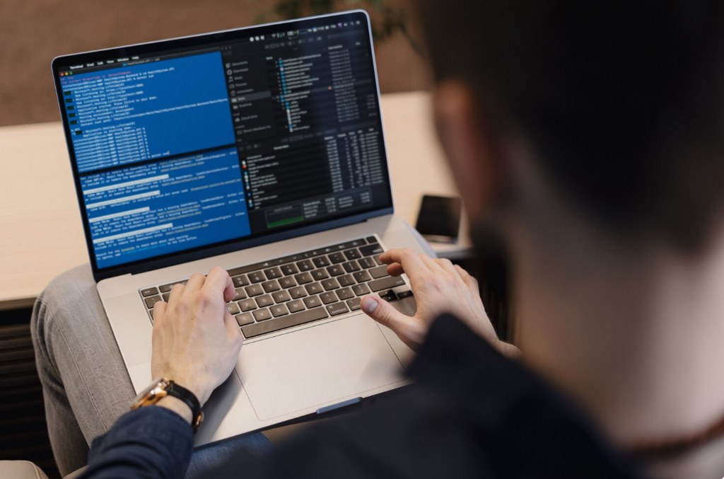A developer coding_2