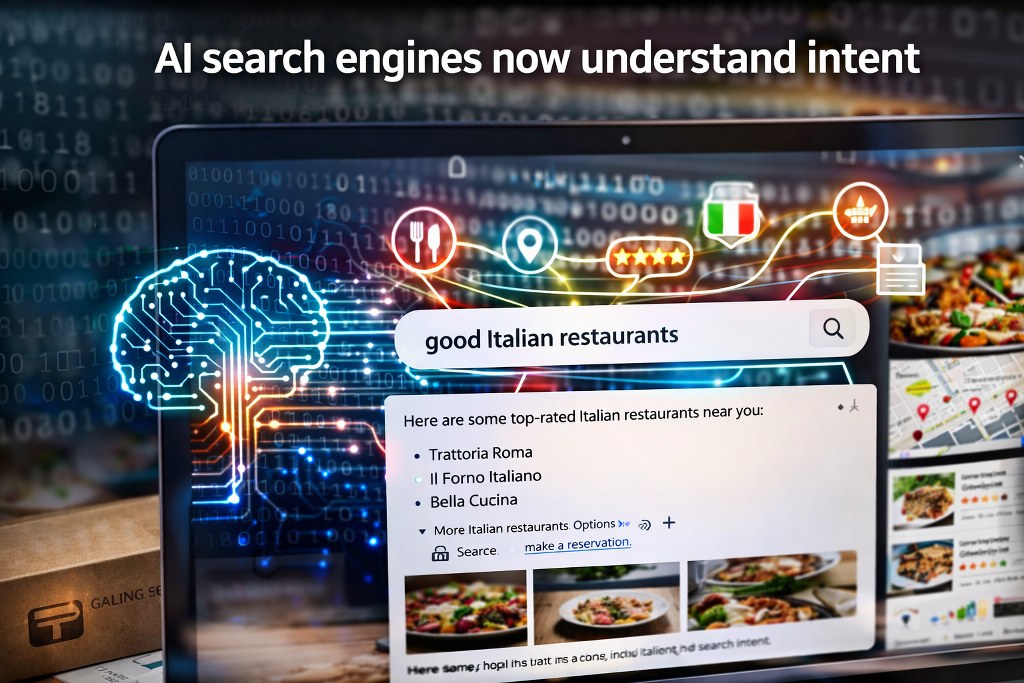 AI search interprets user intent to deliver smarter, more relevant results.