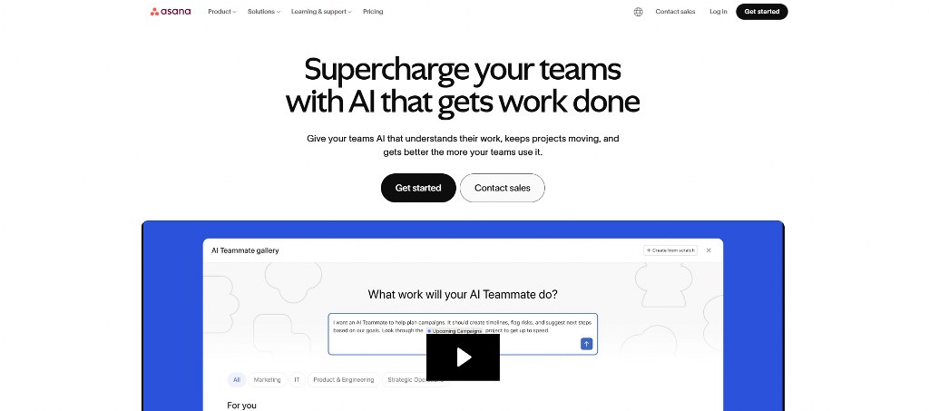 Asana's website.