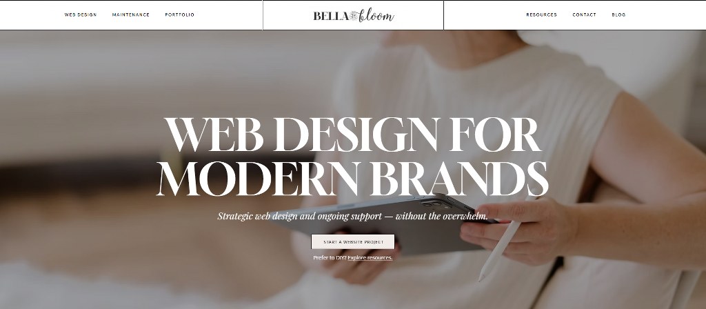 Bella And Bloom's website.