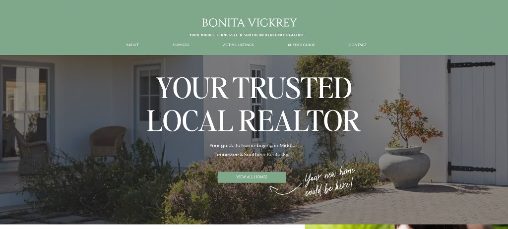 Bonita Vickrey Realtor's website.