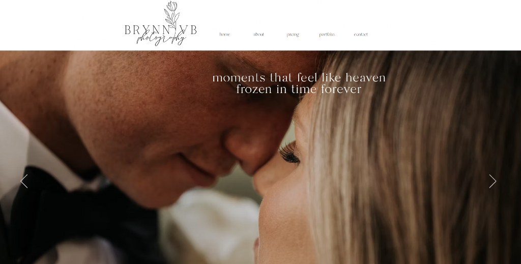 Brynn VB Photography website.