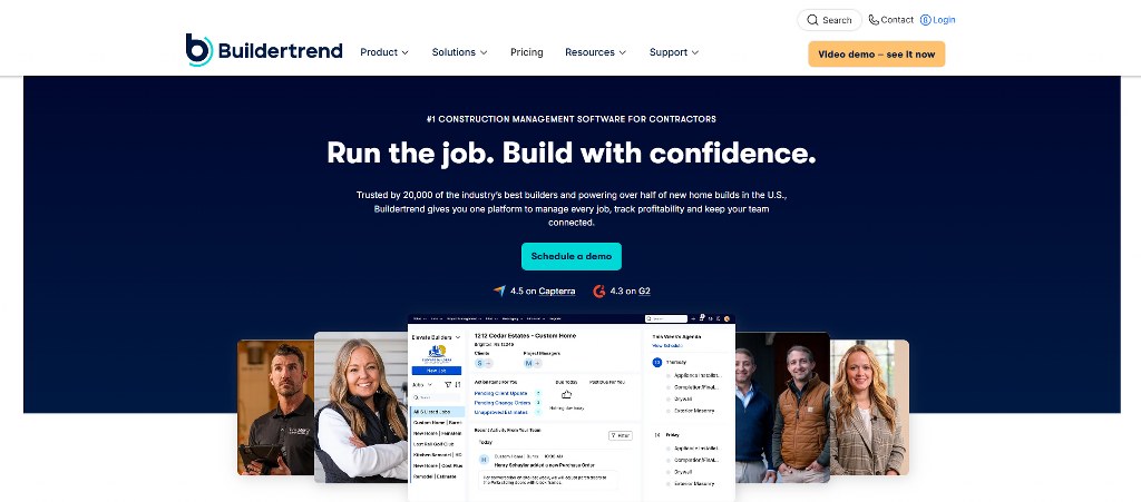 Buildertrends website.