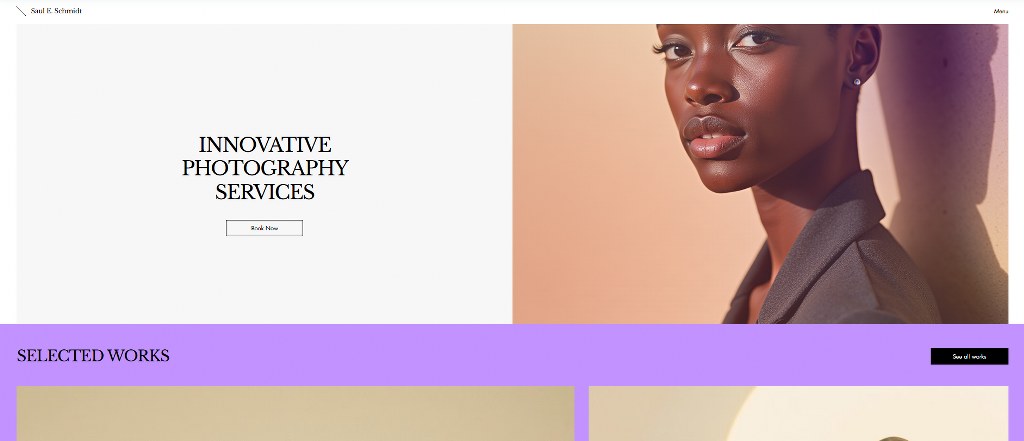 Clean Photographer template.