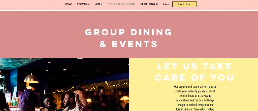 Cottons Restaurant's website.