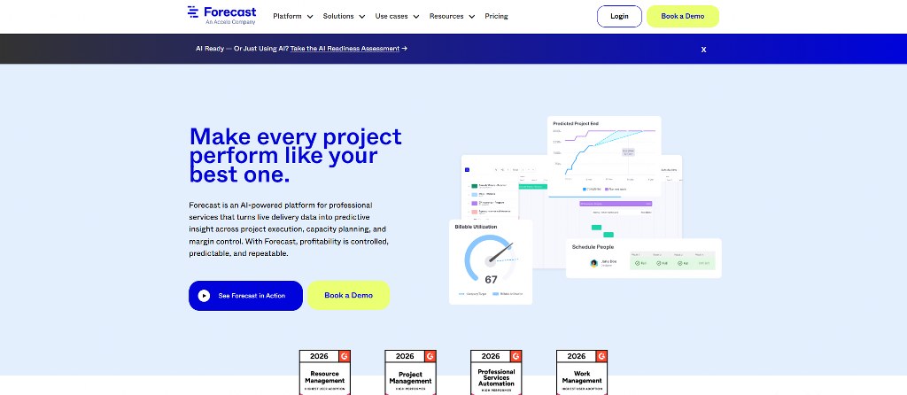 Forecast's website.