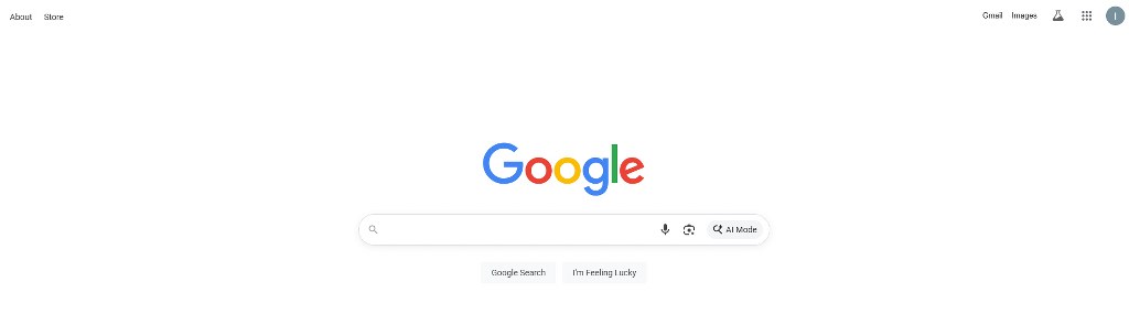 Google Search homepage_new1