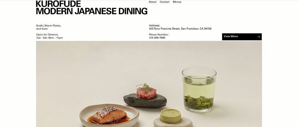 Japanese Restaurant template.