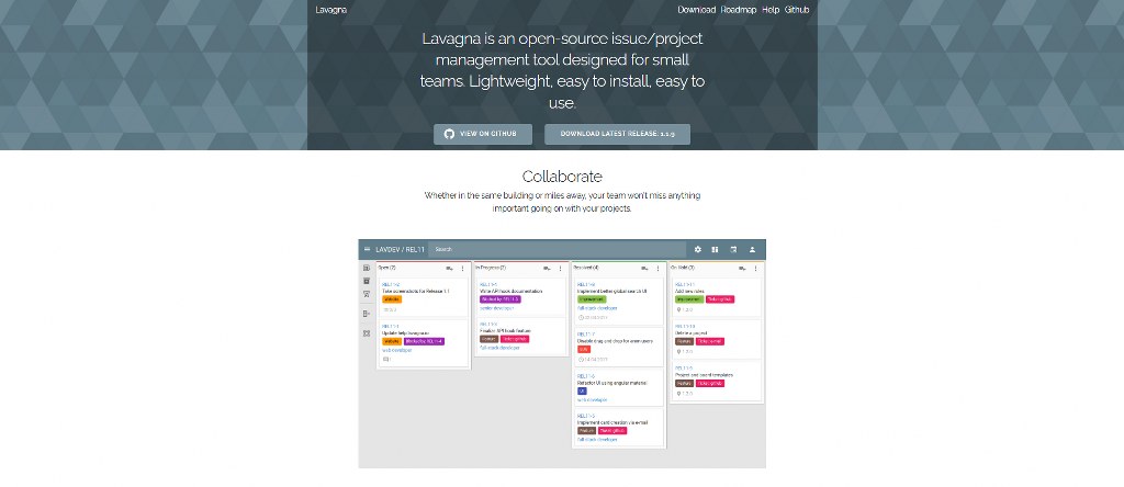 Lavagna's website.