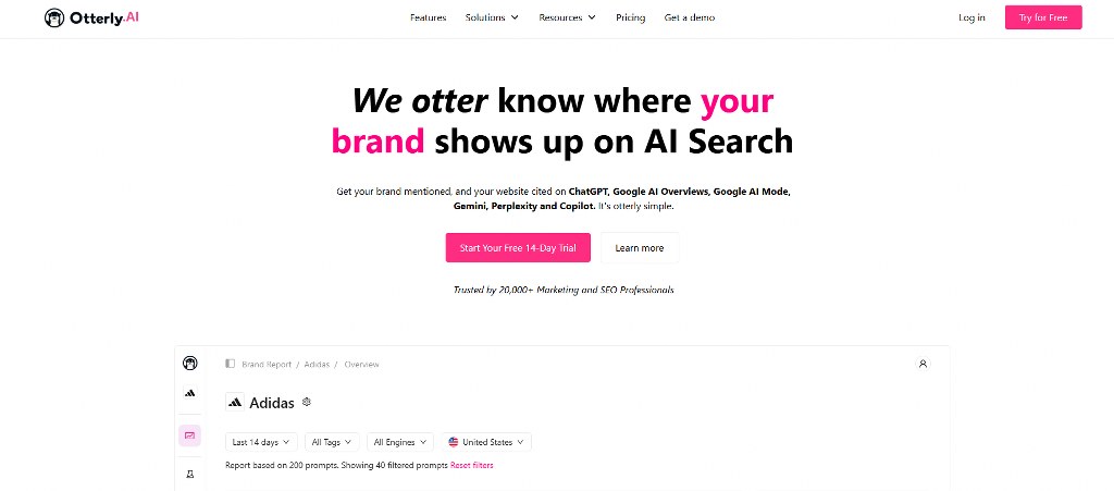 Otterly AI homepage_1