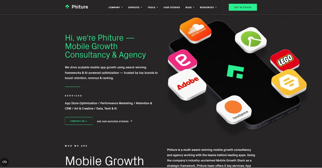 Phitures website.