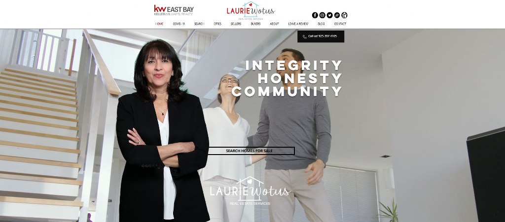 Pleasant Hill Realtor, Laurie Wotus's website.