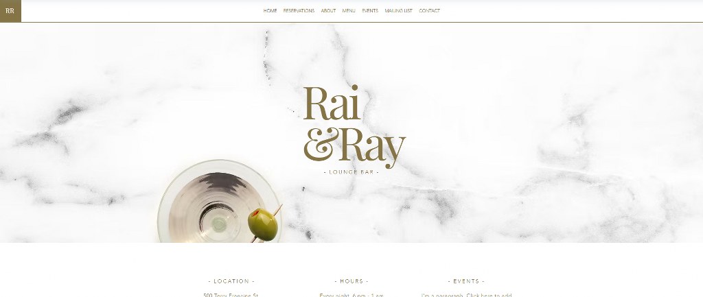 Rai & Ray template.