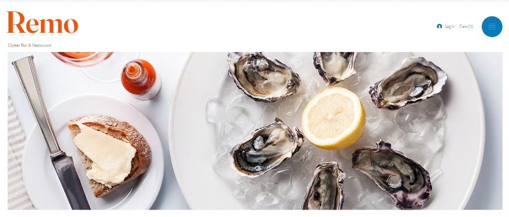 Remo (Chef Restaurant)'s website template.