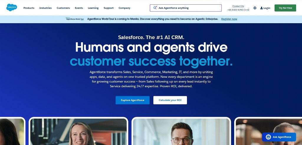 Salesforce's website_2
