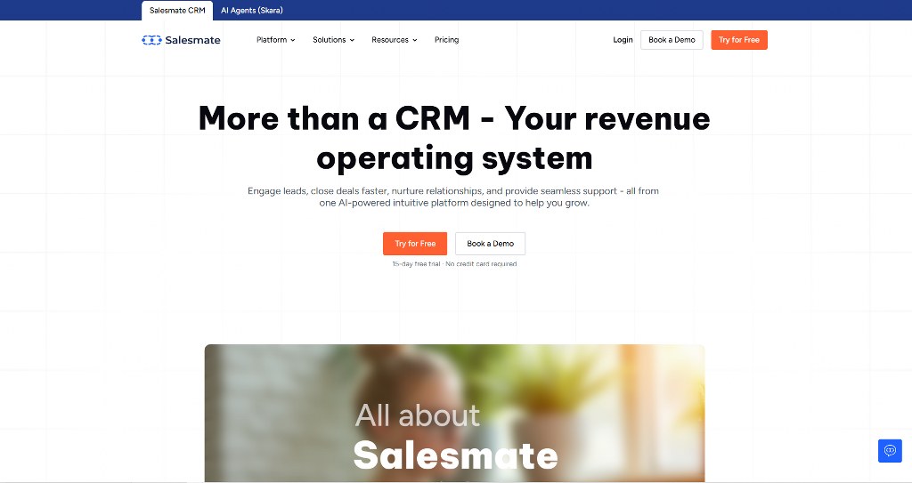 Salesmate website_2