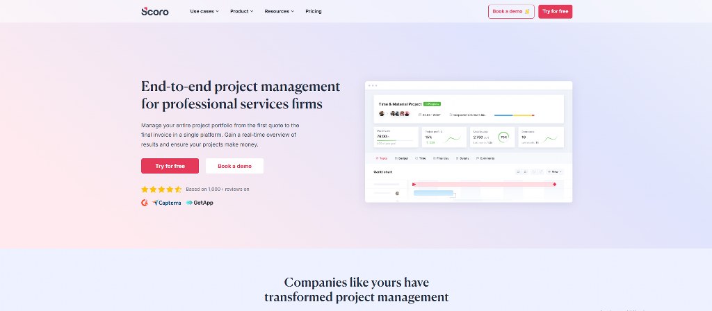 Scoro's website.