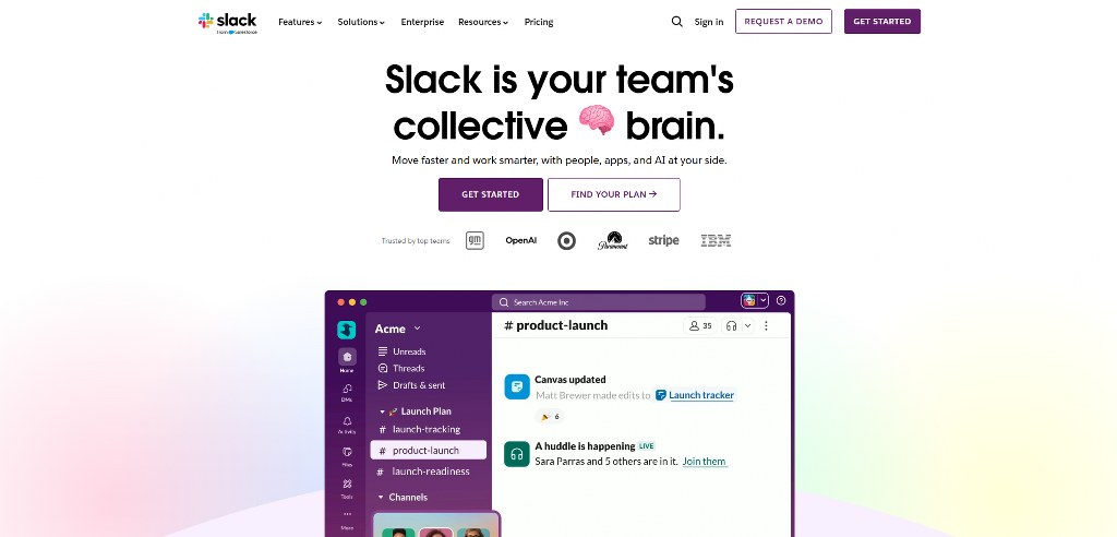 Slack's website_2