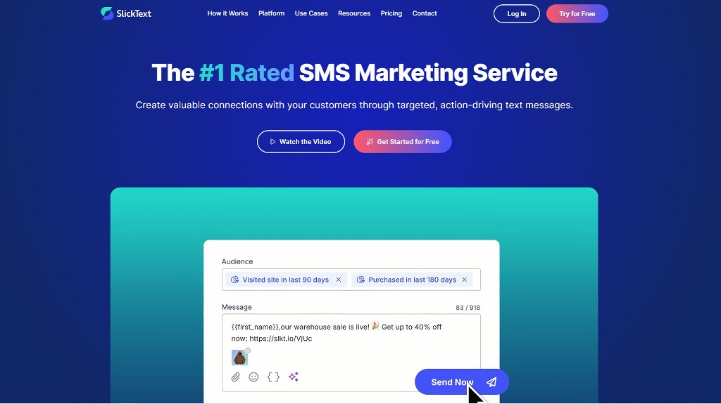 SlickTexts website_2