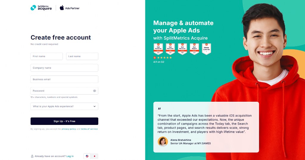 SplitMetrics website.