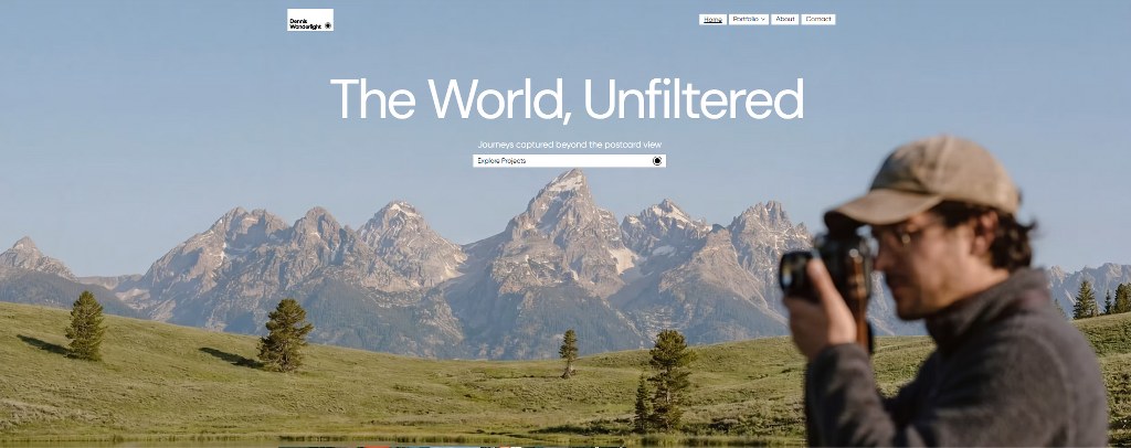 Travel Photographer template.