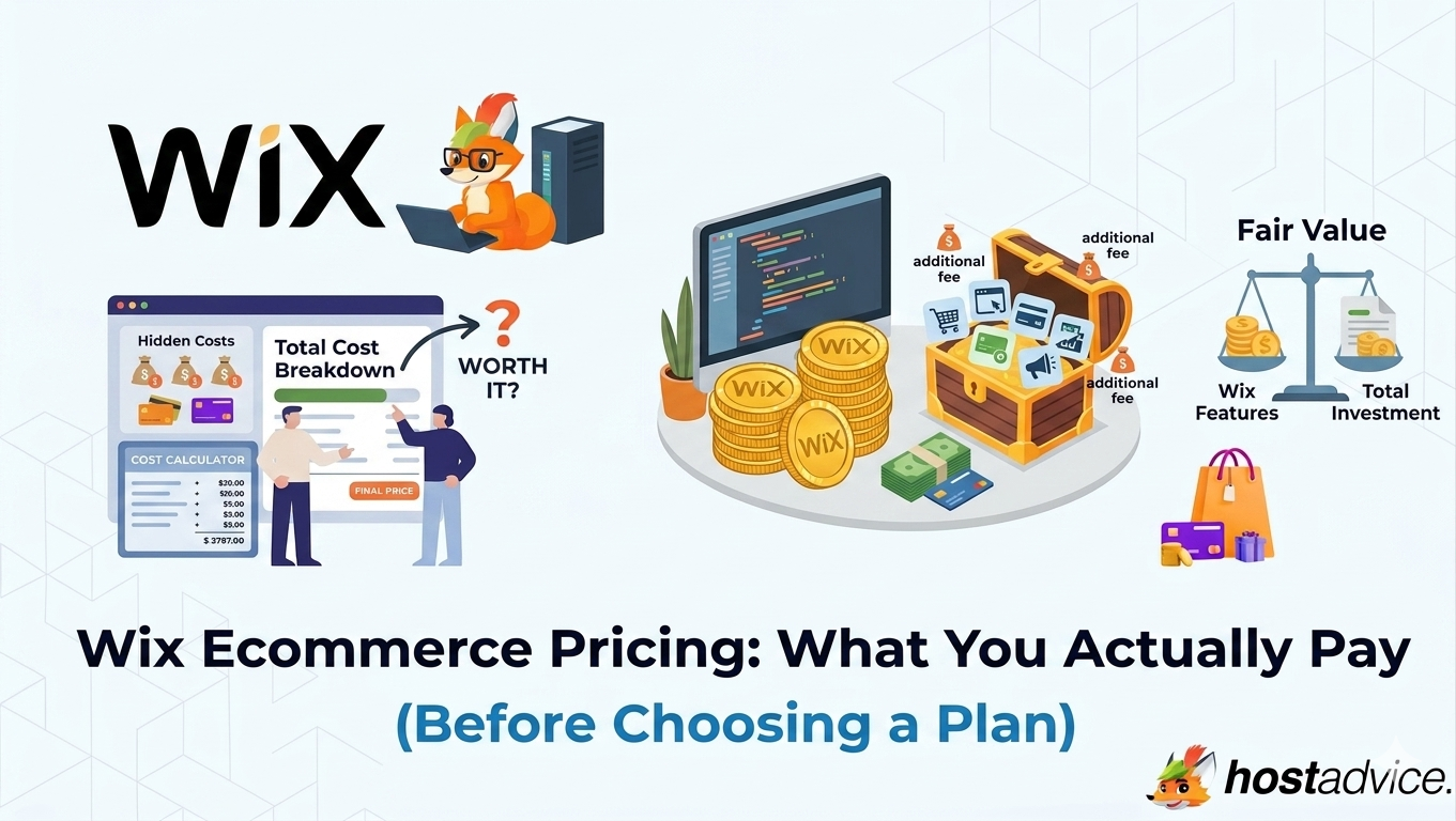 Wix ecommerce cenu analīze un plānu salīdzinājums