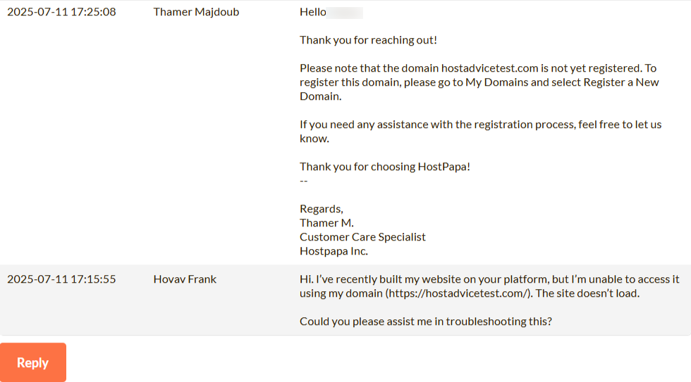 ChemiCloud Vs HostPapa