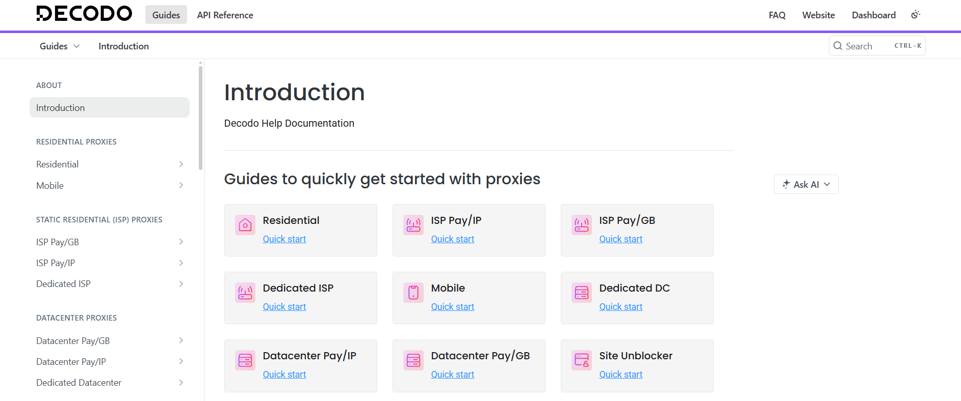 screenshot of Decodo Introduction