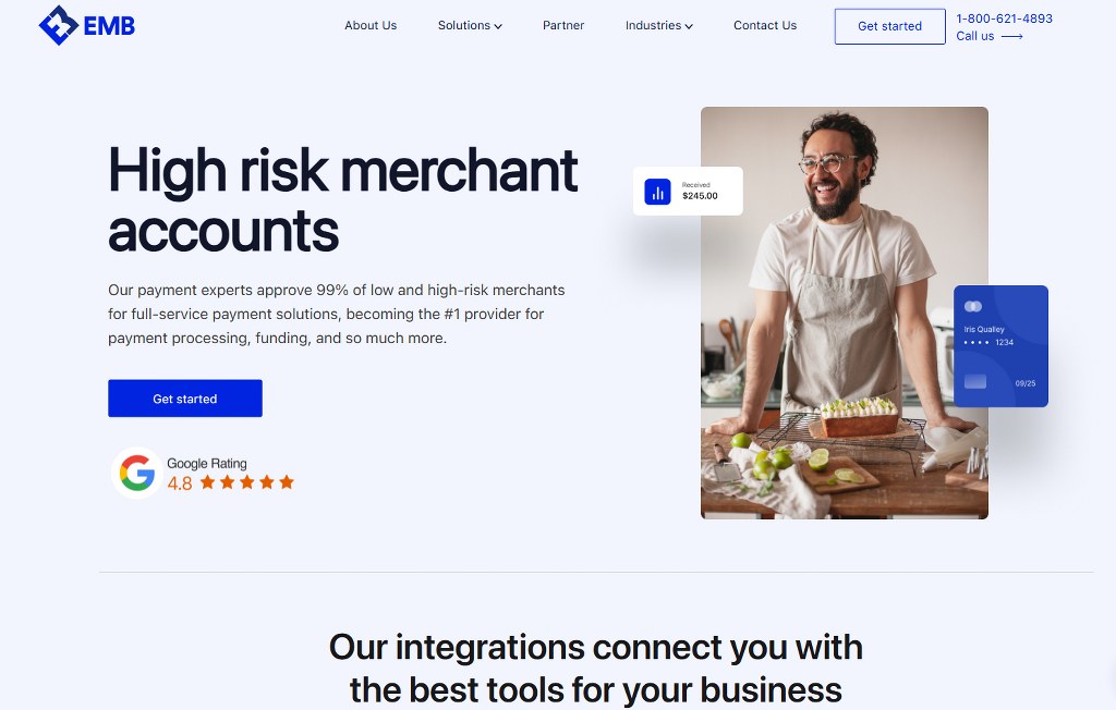 eMerchantBroker (EMB) website.