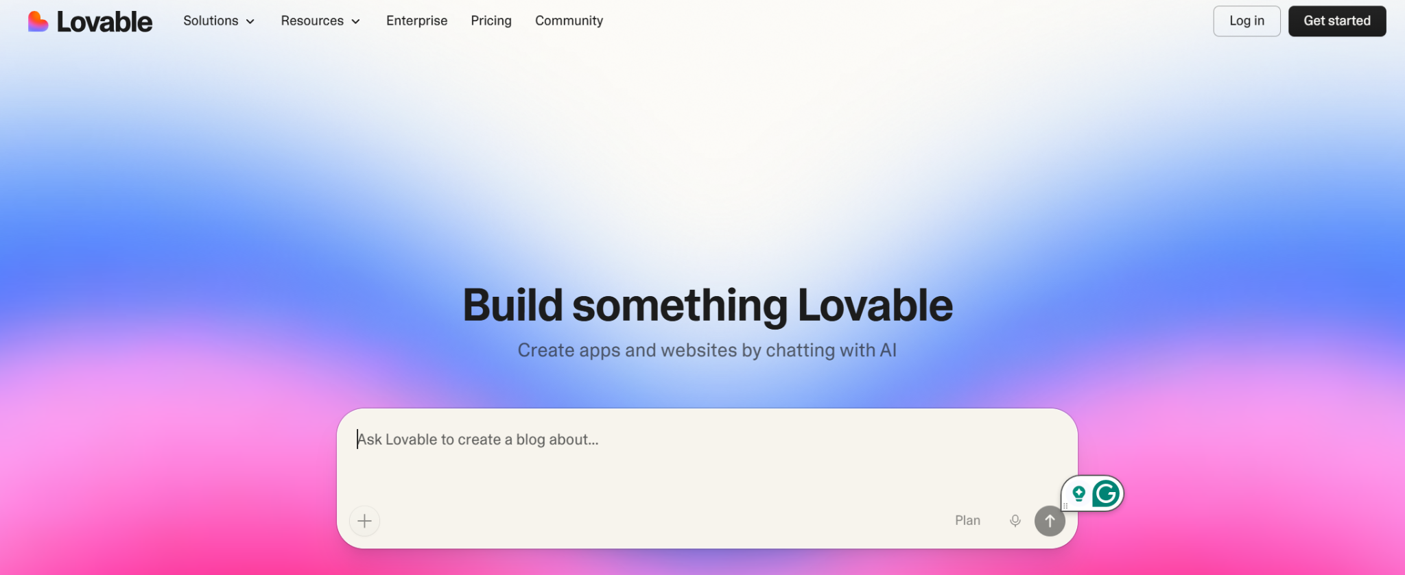 Lovable alternatiiv Glide'ile