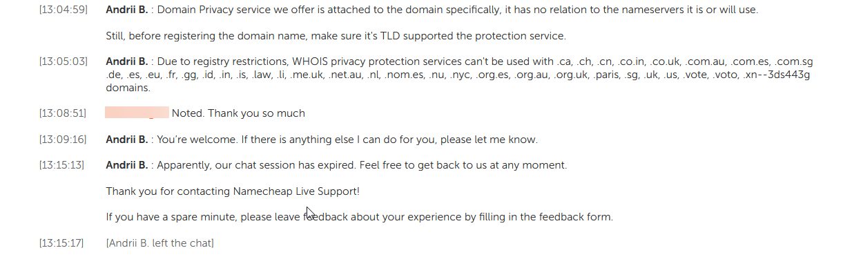 hover vs namecheap