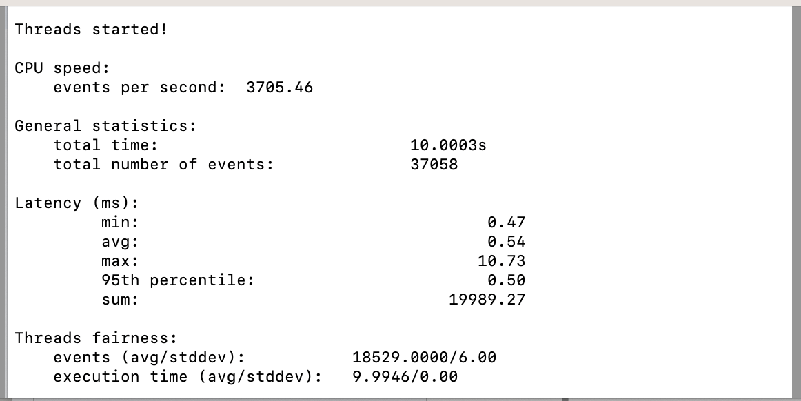 screenshot of CPU Performance Testing (Germany)
