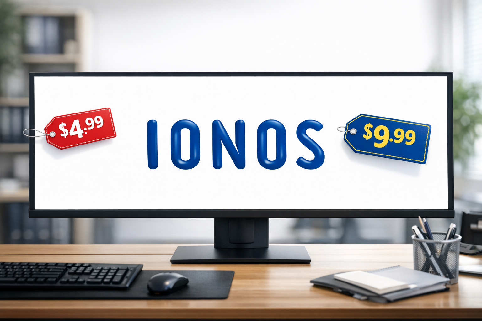 IONOS Pricing banner