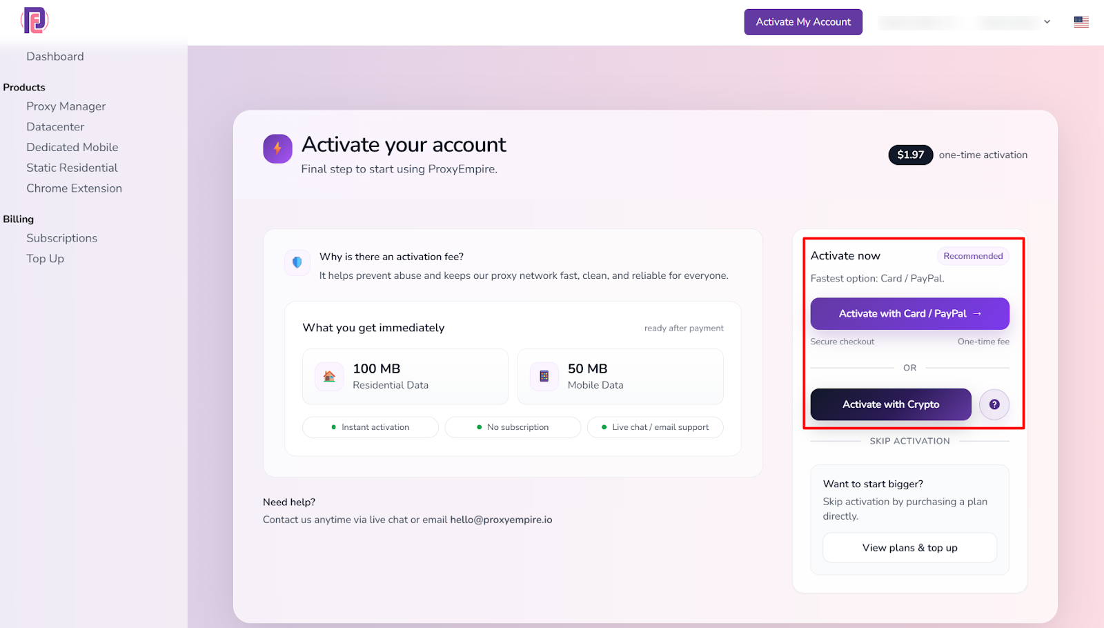 ProxyEmpire Review