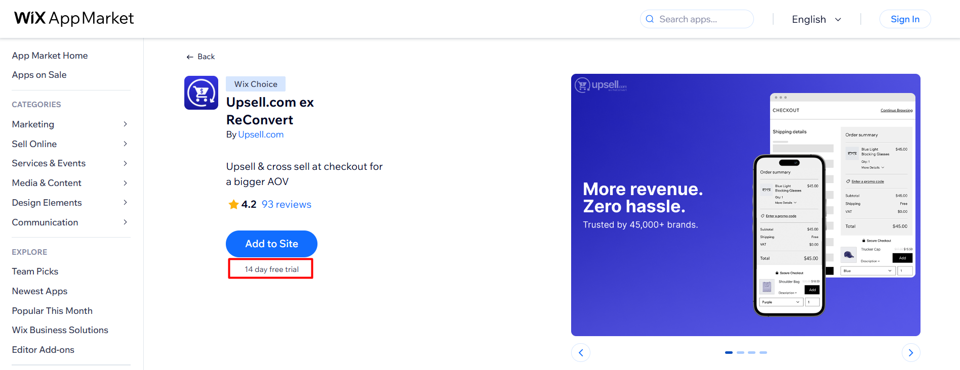 Wix hidden costs and extra pricing details screenshot