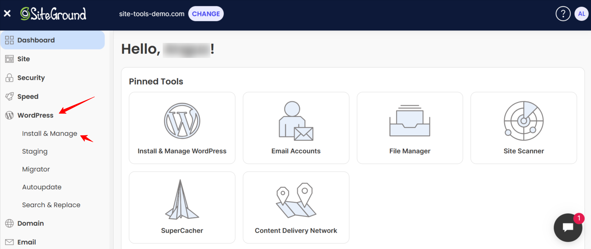 wordpress.com 与 siteground